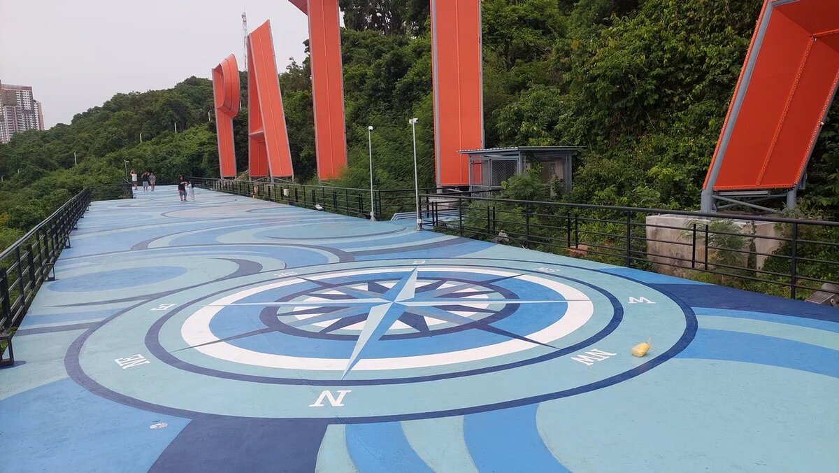 Фото автора. Смотровая площадка. Паттайя. Таиланд