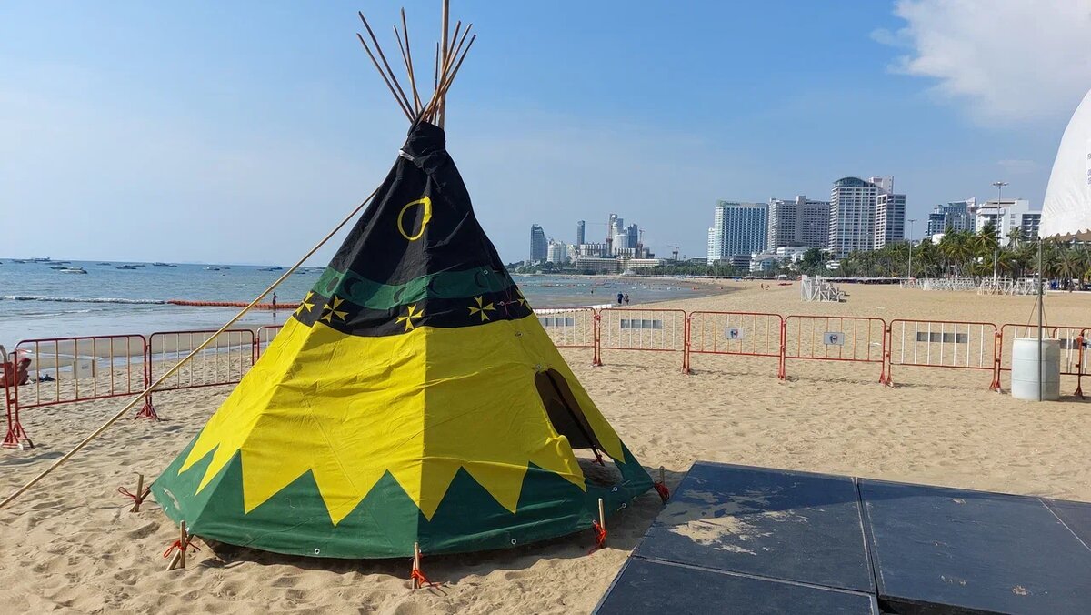 Фото автора. Центральный пляж. Паттайя. Таиланд