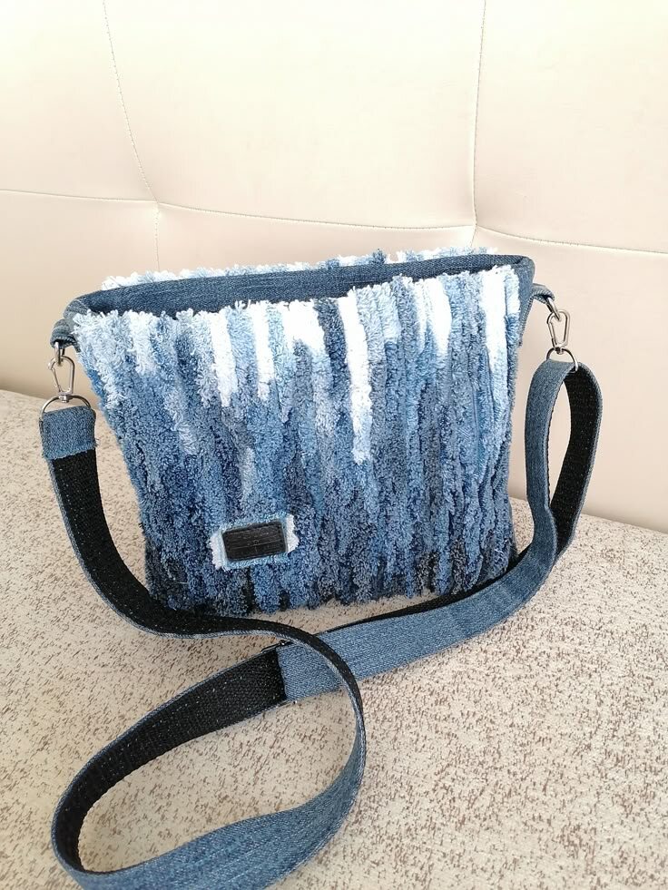 Сумка, технике "Синель" 