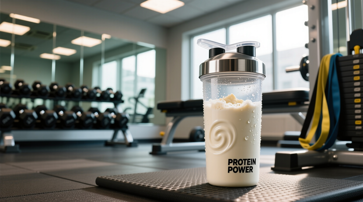 Протеин в тренажерном зале