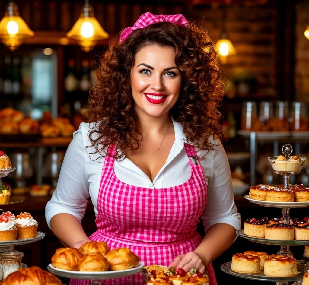 Буфетчица Любочка или Любовь Павловна. 