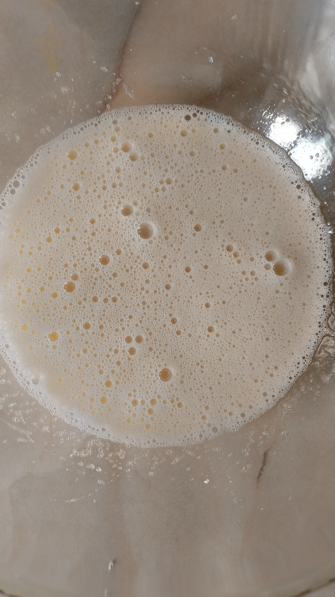 фото автора: яичная смесь