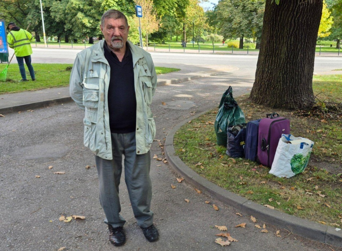 Депортированный из Латвии пенсионер Григорий © соцсети