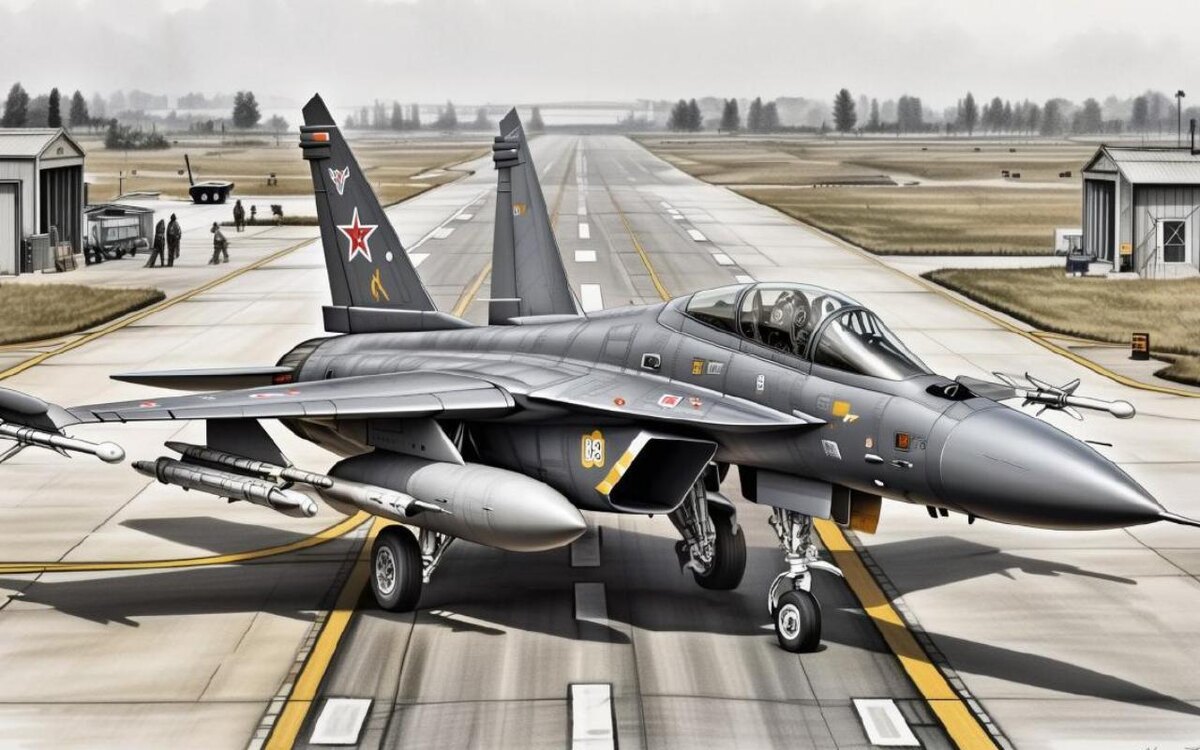    В Липецкой области разбился МиГ-31: экипаж катапультировался, жертв нет Фото: Кандинский