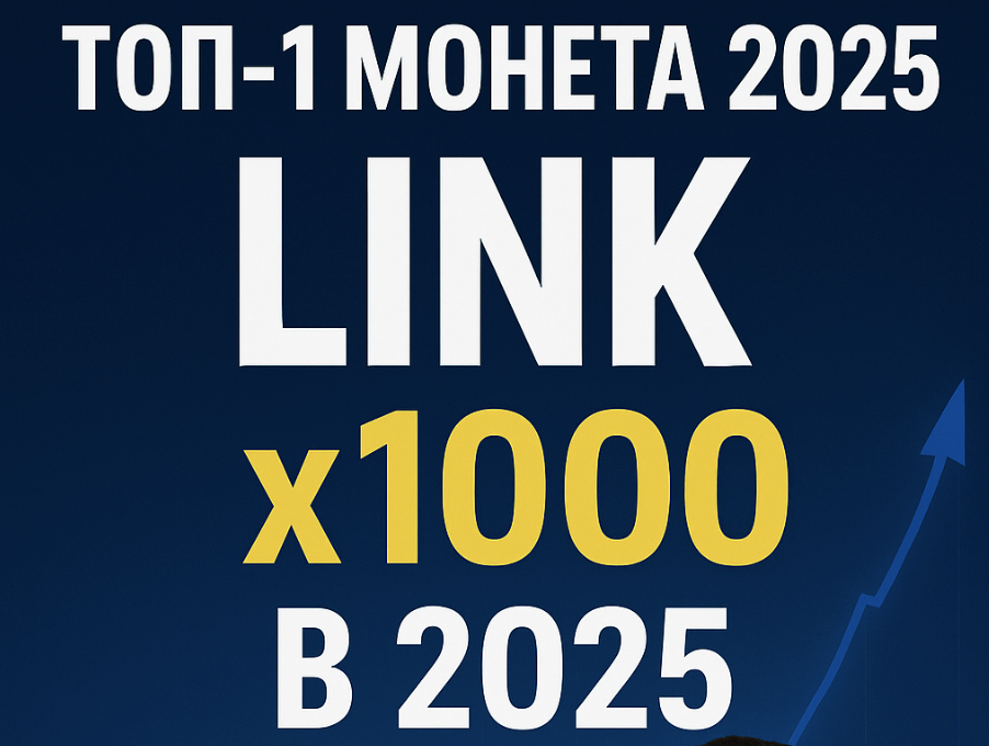 🚀 ТОП-1 АЛЬТКОИН 2025 ГОДА: CHAINLINK (LINK) 💥