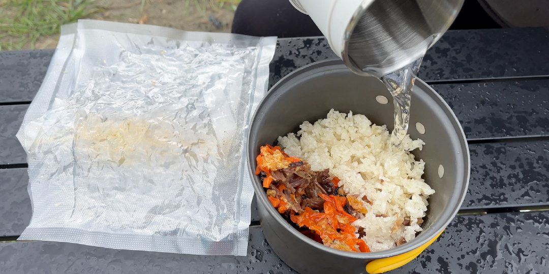 Рецепт сушеного плова для похода