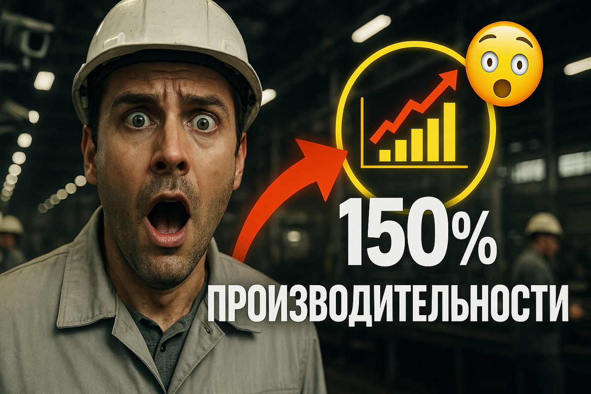 Нейросеть захватила завод: производительность взлетела на 150% без новых станков — но цена вопроса жёсткая