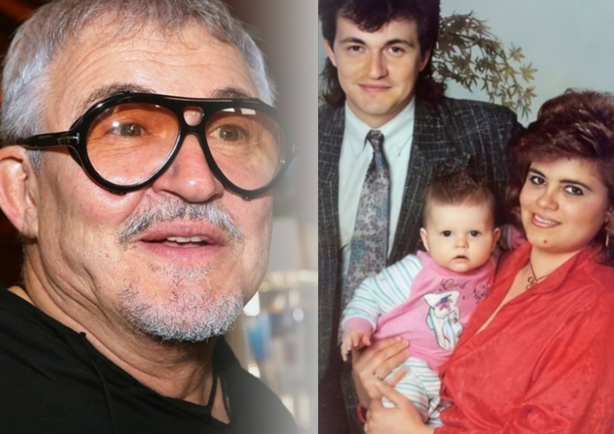 Дмитрий Дибров в молодости с второй женой Ольгой и дочерью Ладой. Фото: соцсети