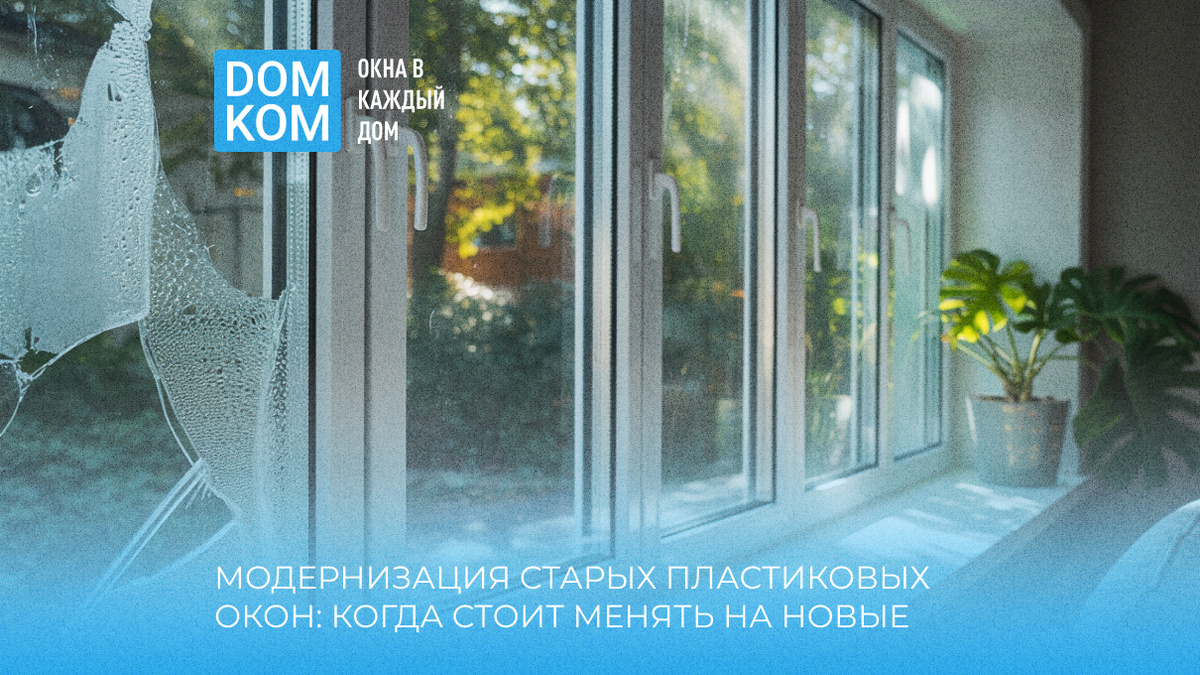 Модернизация старых пластиковых окон: когда стоит менять на новые