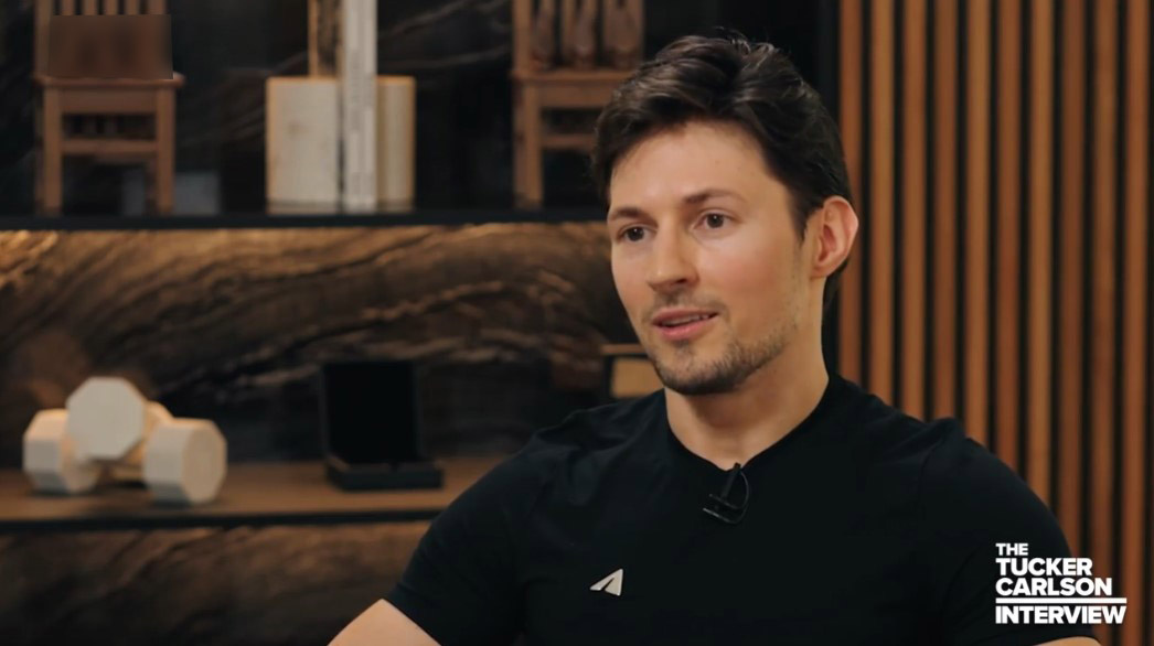    Павел Дуров. Фото: официальный сайт Такера Карлсона