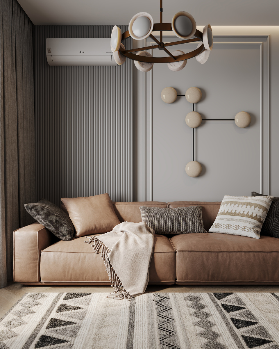 В проекте использовалась cтеновая 3Д панель от Ultrawood арт. UW 01 i