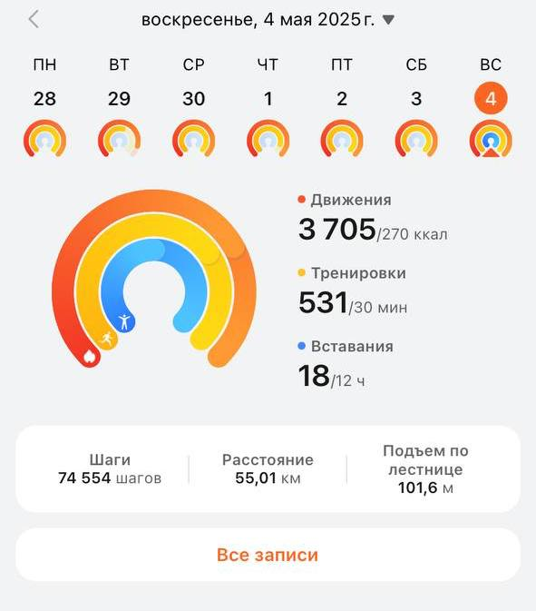 Намаываю шаги иногда