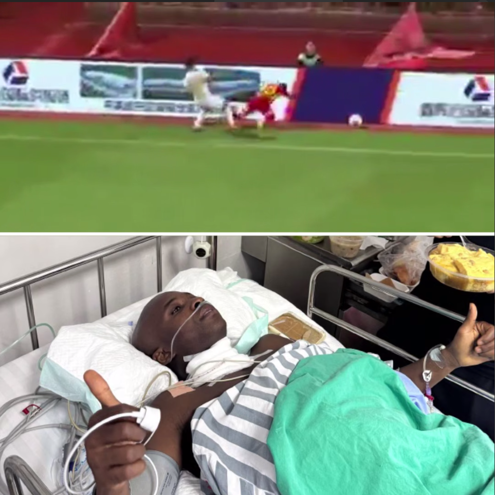 Травмированный игрок. Источник: t.me/sportrian📷
