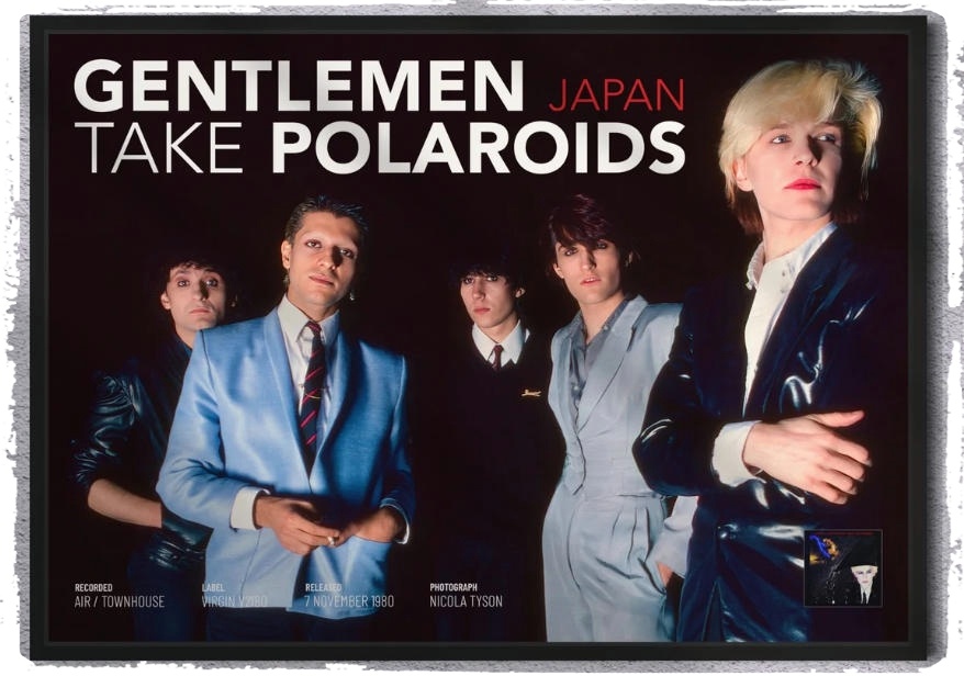 Japan "Gentlemen Take Polaroids" (1980) - poster