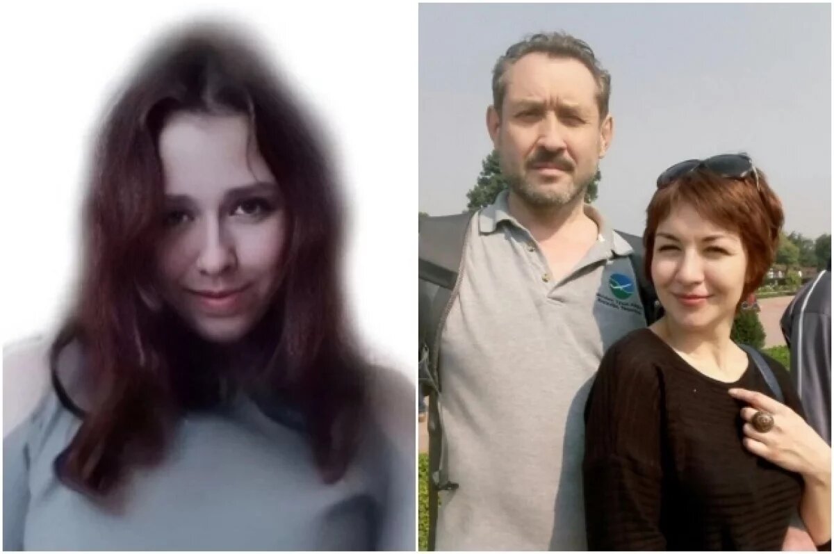    Слева - Милена Акентьева, справа - семья Усольцевых.