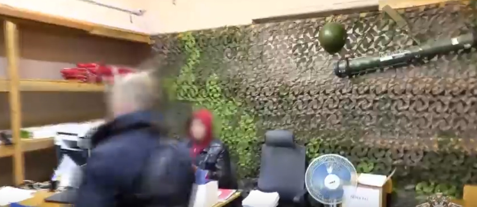 Фото: кадр видео официального представителя МВД России Ирины Волк
