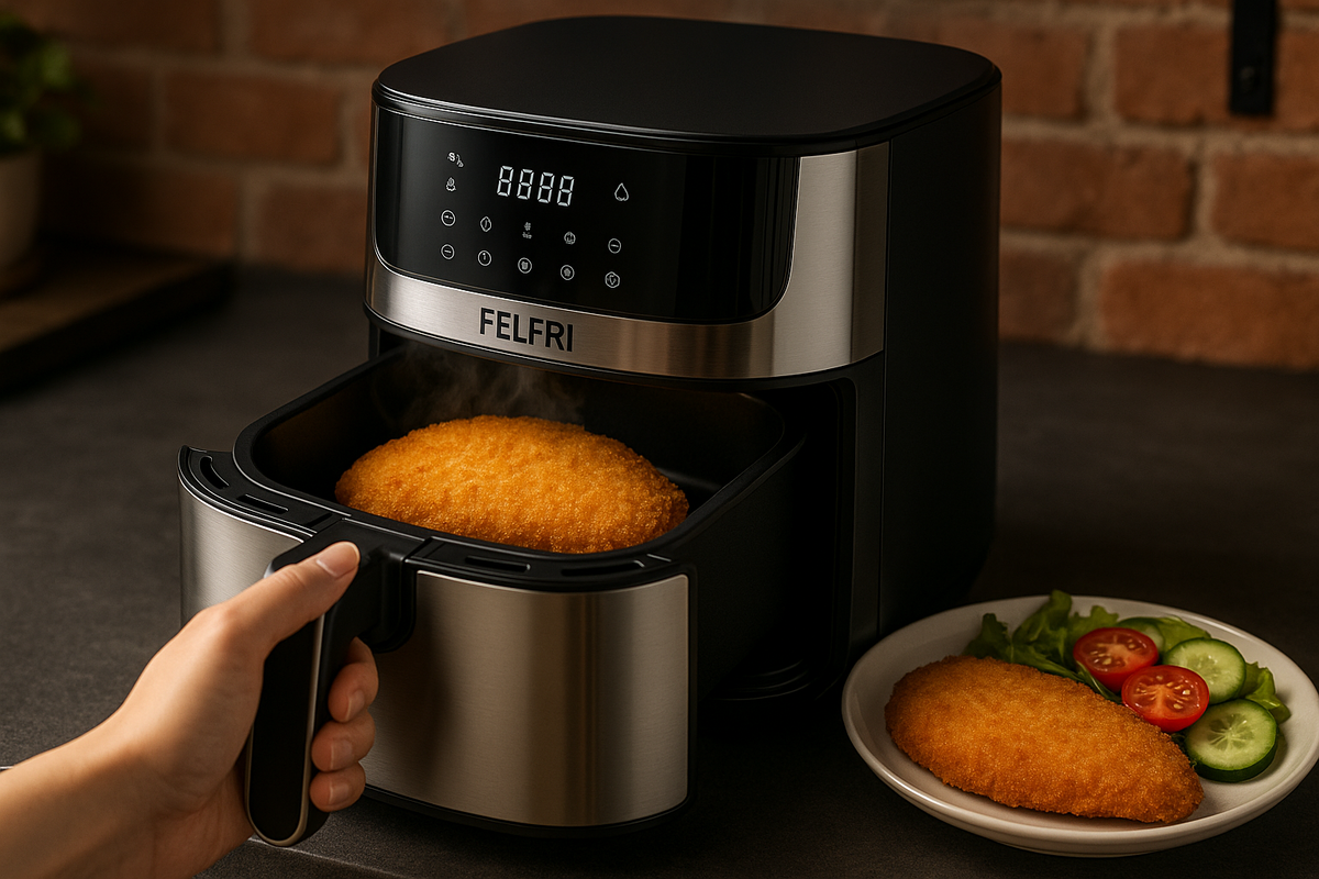 Шницель в аэрогриле