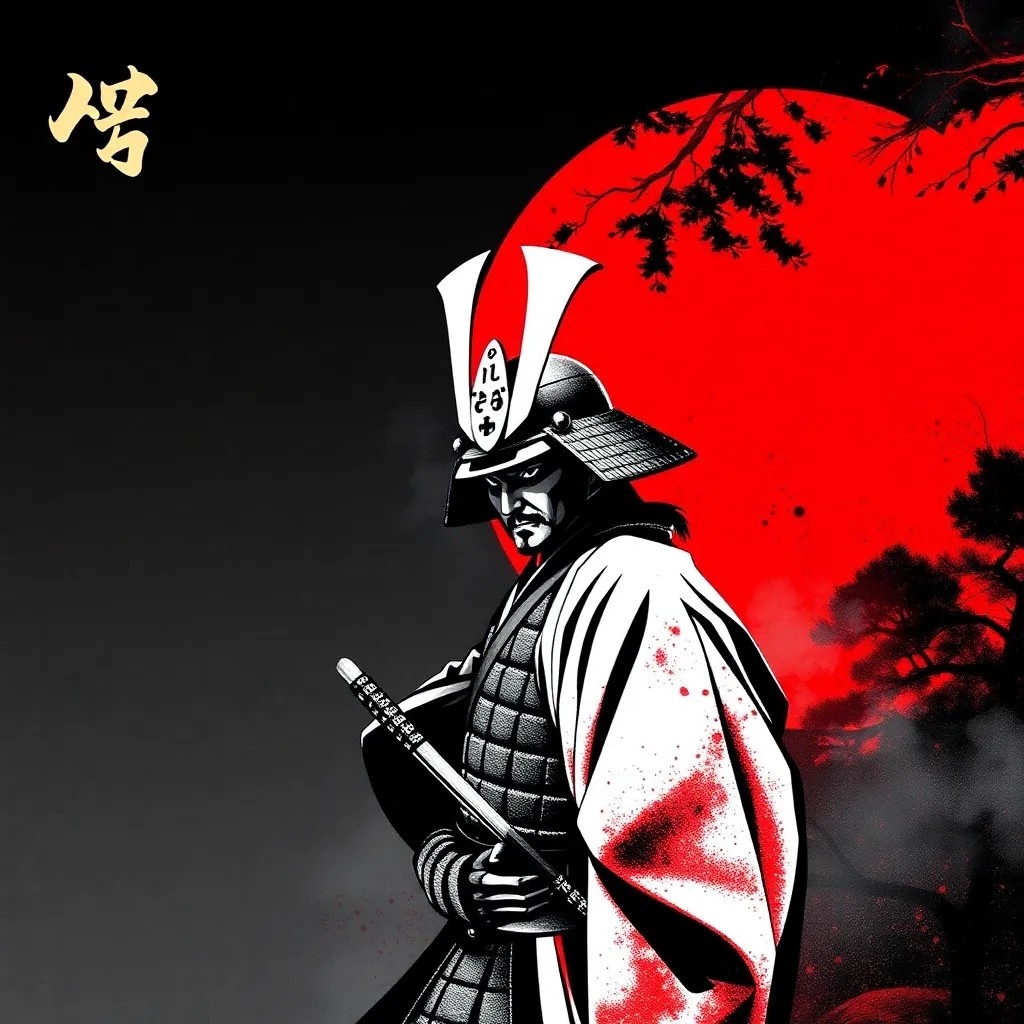 Иллюстрация "Самурай".