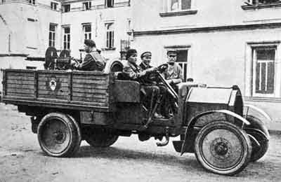 Боевая машина 1-го автомобильного боевого отряда