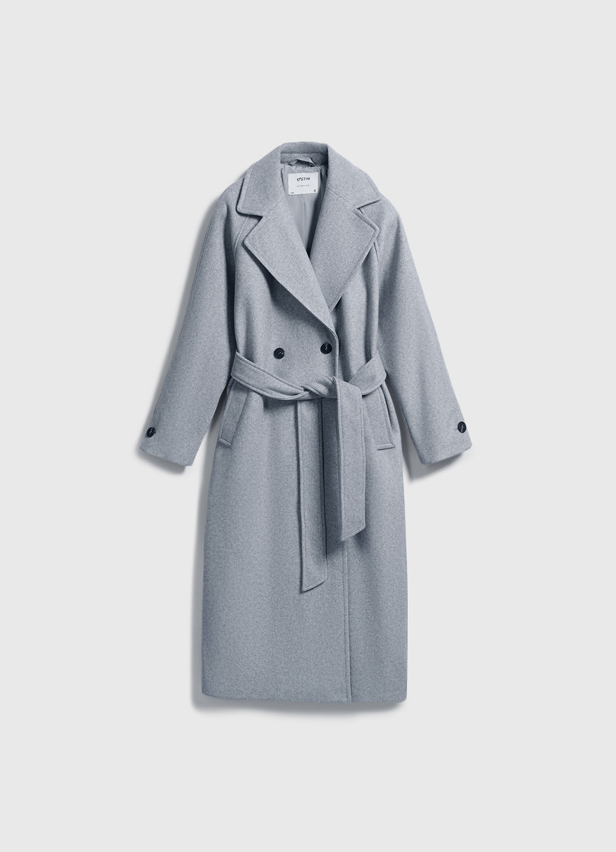 O’STIN, пальто с поясом, 5 999 р. 
