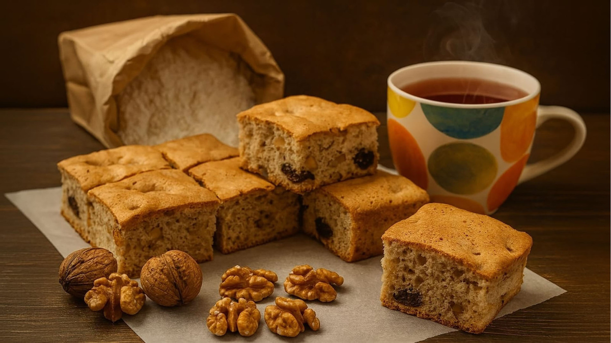 Ореховое печенье в моем исполнении.