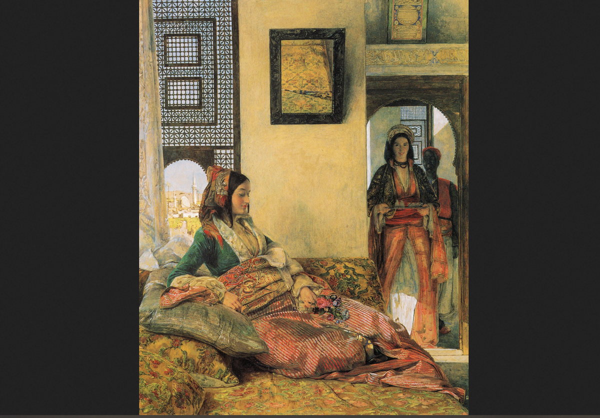 Джон Фр. Льюис. «Арабские ночи», сер. XIX в.