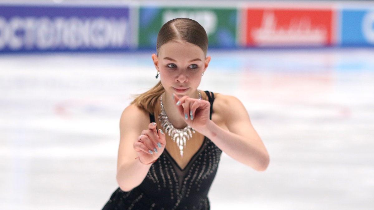    Фигуристка София Захарова. Фото: GLOBAL LOOK PRESS