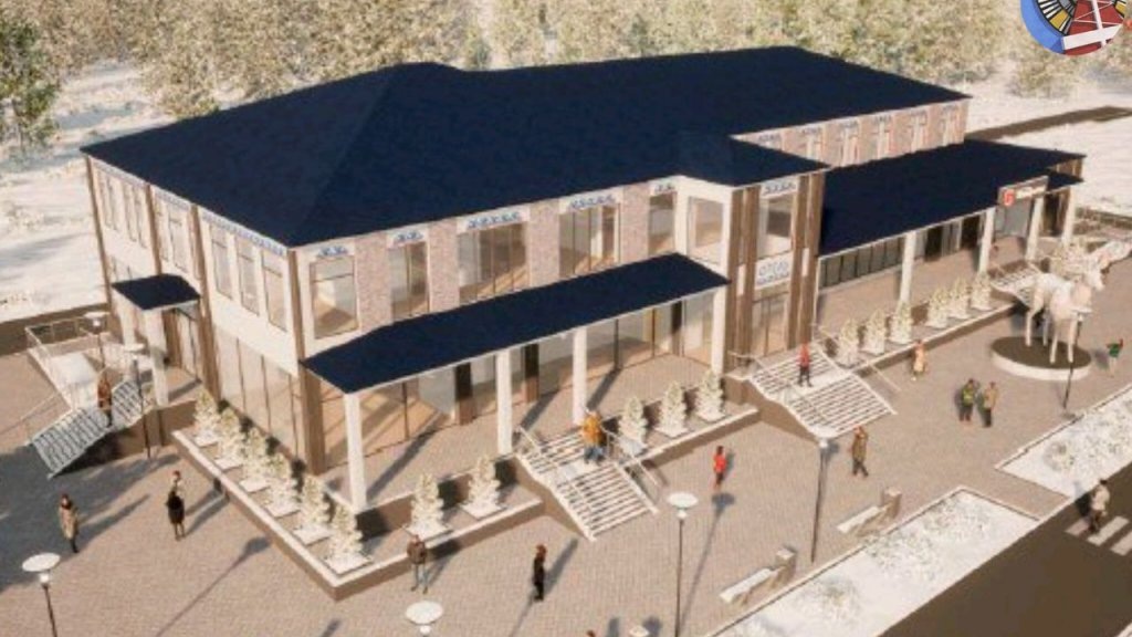    фото – эскиз придорожного сервиса на Карамовке, администрация Ноябрьска