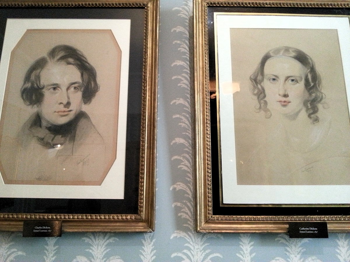 Чарльз и Кэтрин Диккенс. Источник: commons.wikimedia.org