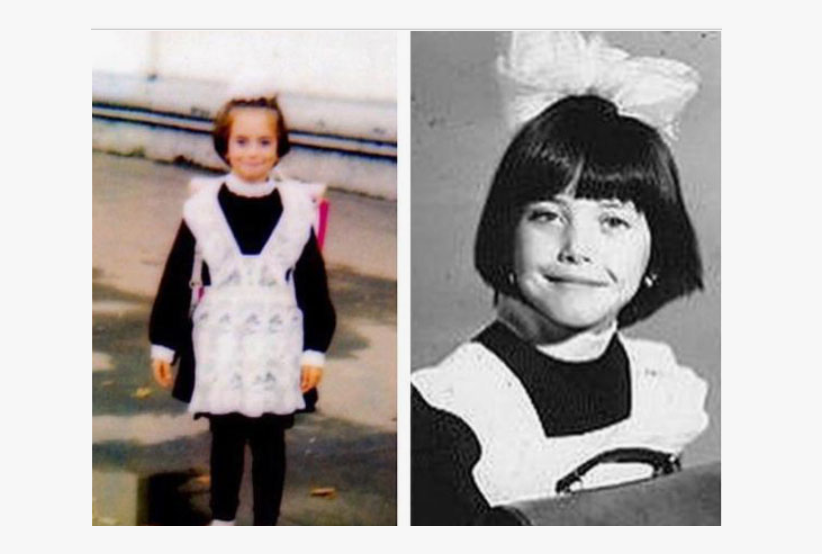 Жанна в детстве 