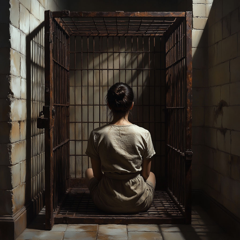 Так выглядит выученная беспомощность. Когда двери открыты, но ты отказываешься это видеть и по привычке сидишь и ждёшь. 