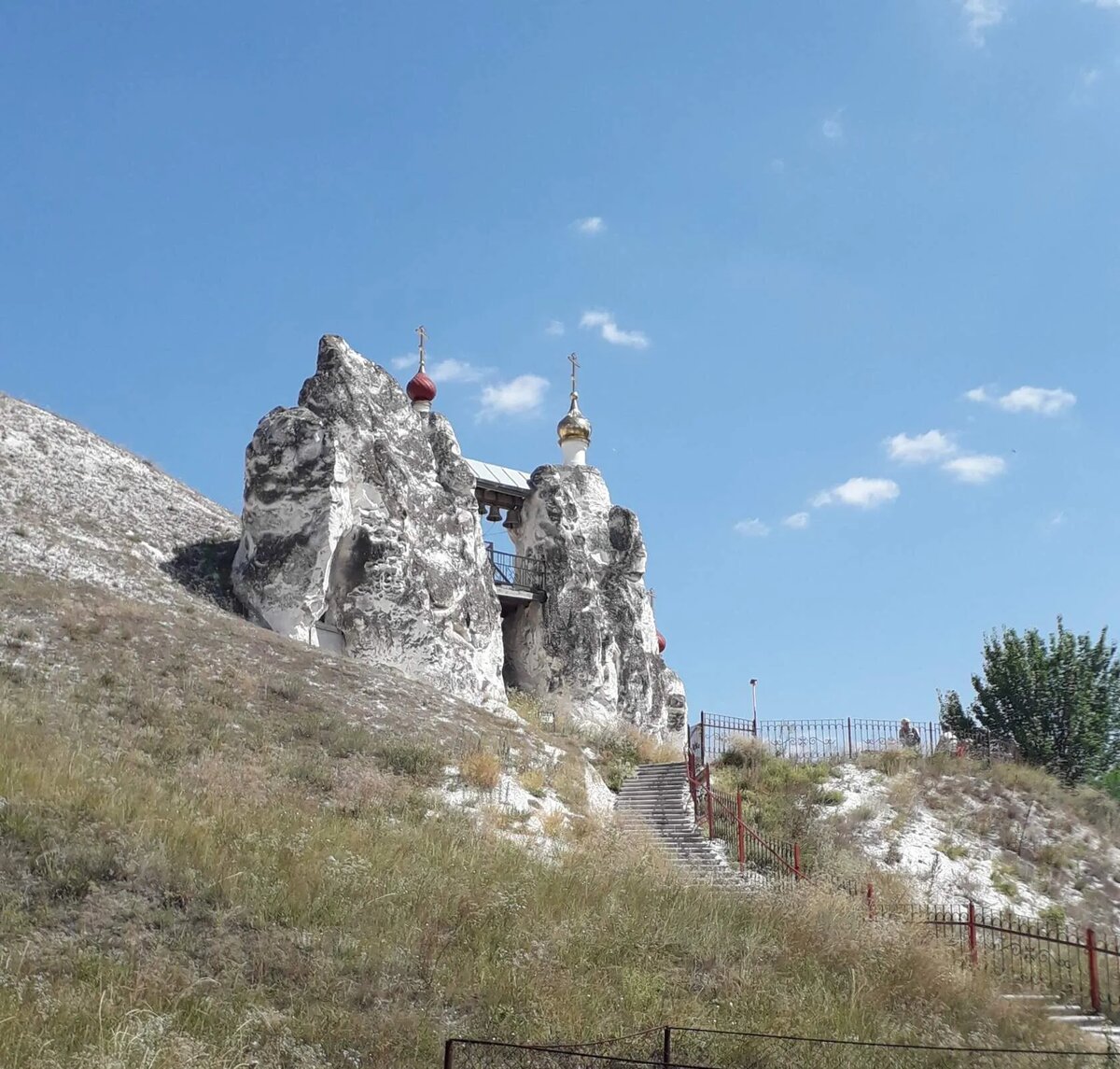Воронежская область, Дивногорье - меловая церковь 