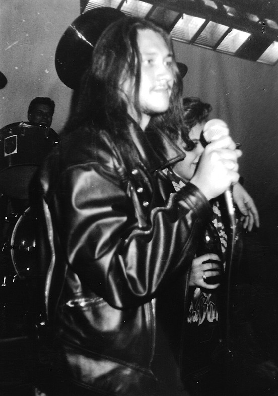 Павел Молчанов, начало 90х гг. Фото с сайта Радио "Ракурс".