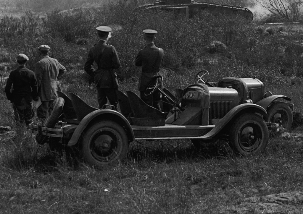 Исходно Scout Car выглядел так.