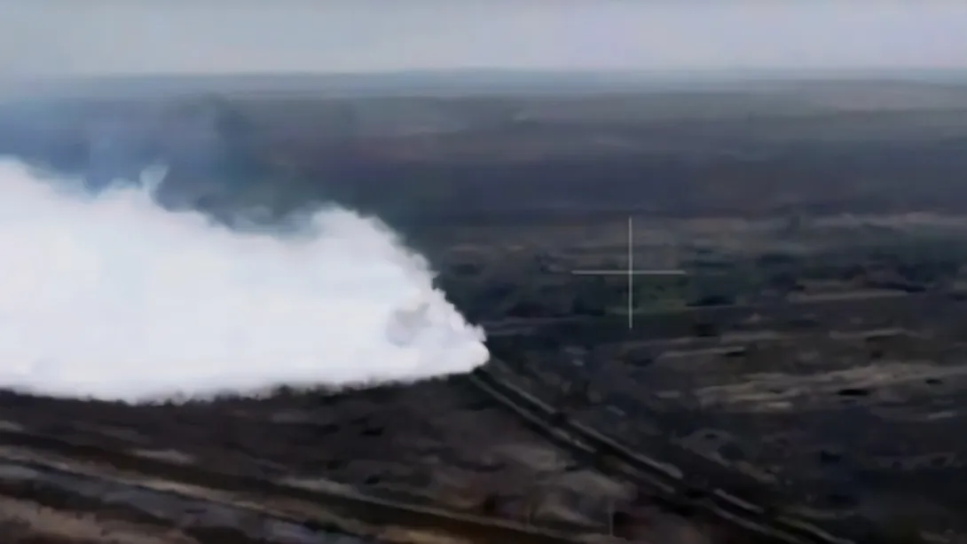 ВСУ преследовали минимум две цели, подрывая участок аммиакопровода "Тольятти-Одесса" на территории ДНР
Фото:
Скриншот видео Минобороны РФ