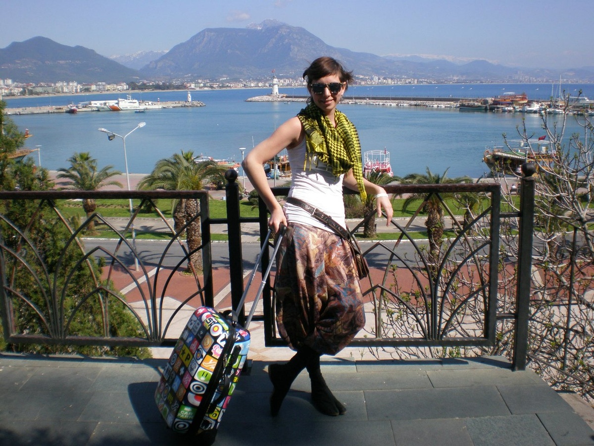 Набережная Алании, Турция, март, 2012