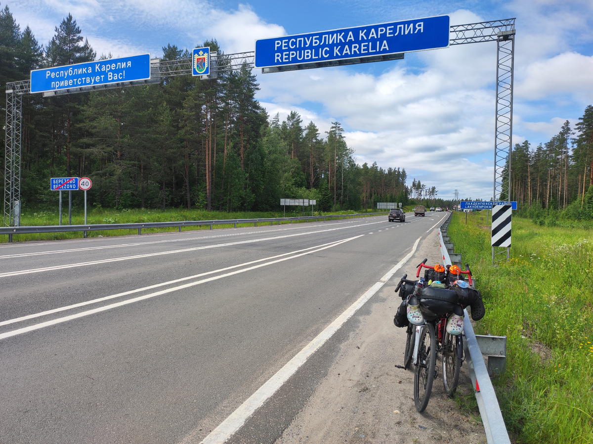 Граница Ленобласти и республики Карелия. Листайте галерею.