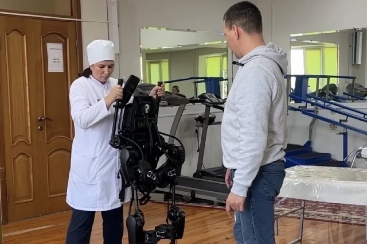    Первый детский экзоскелет появился в реабилитационном центре в Дагестане