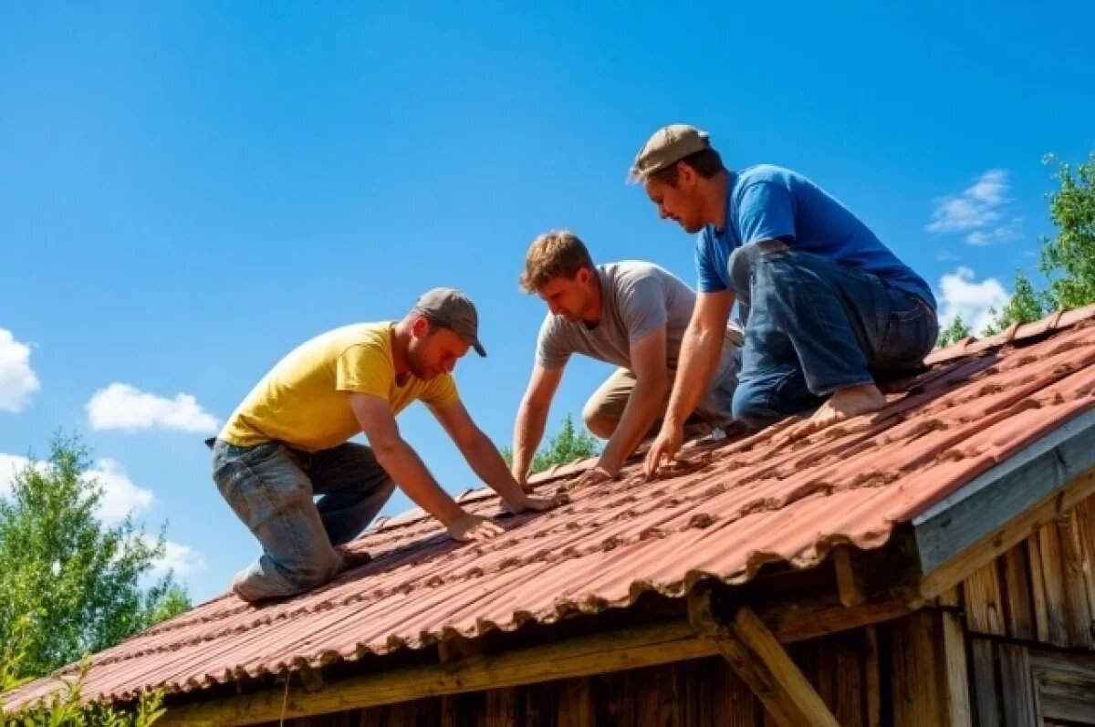    В поселке Донское завершается капитальный ремонт общежития
