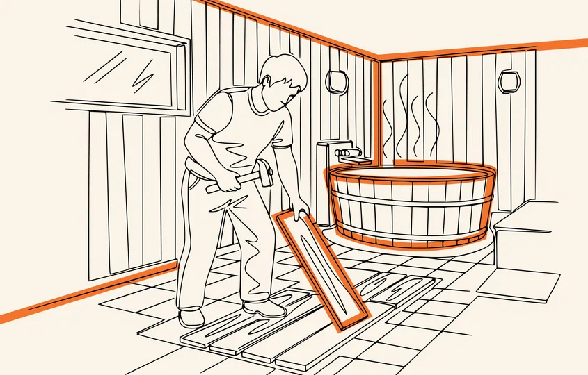 Чем обшить баню внутри недорого и красиво