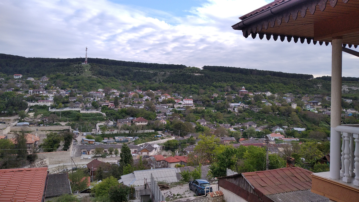 Вид из отеля 