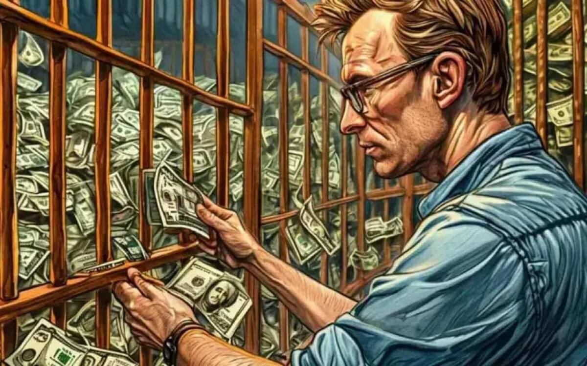    Кредиторы требуют с экс-главы Фондсервисбанка Воловника более 45 млрд рублей Иллюстрация: нейросеть «Шедеврум»