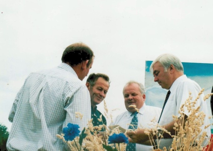 День поля (фото- архив газеты «Колос») Газета Колос  📷
