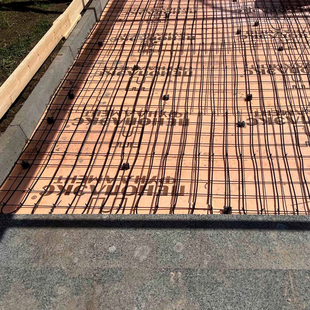 Система электрообогрева открытой площадки