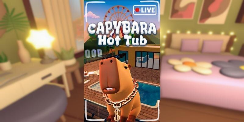    Игра Capybara Hot Tub
