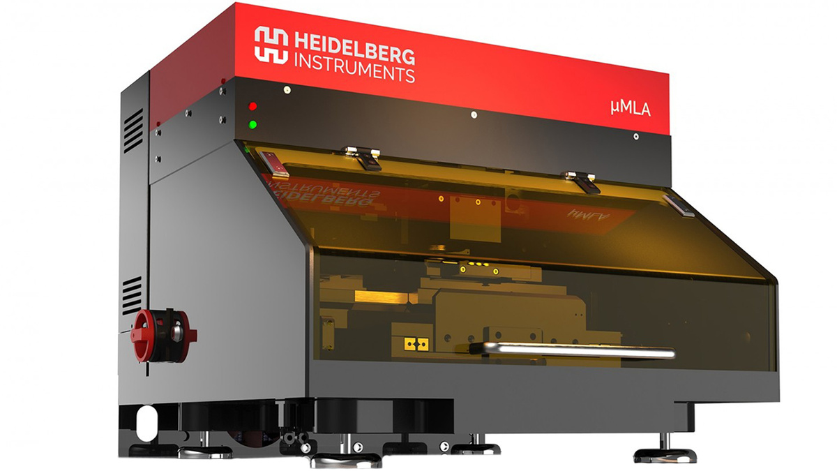 Фото: установка безмасковой литографии µMLA от Heidelberg Instruments Mikrotechnik GmbH