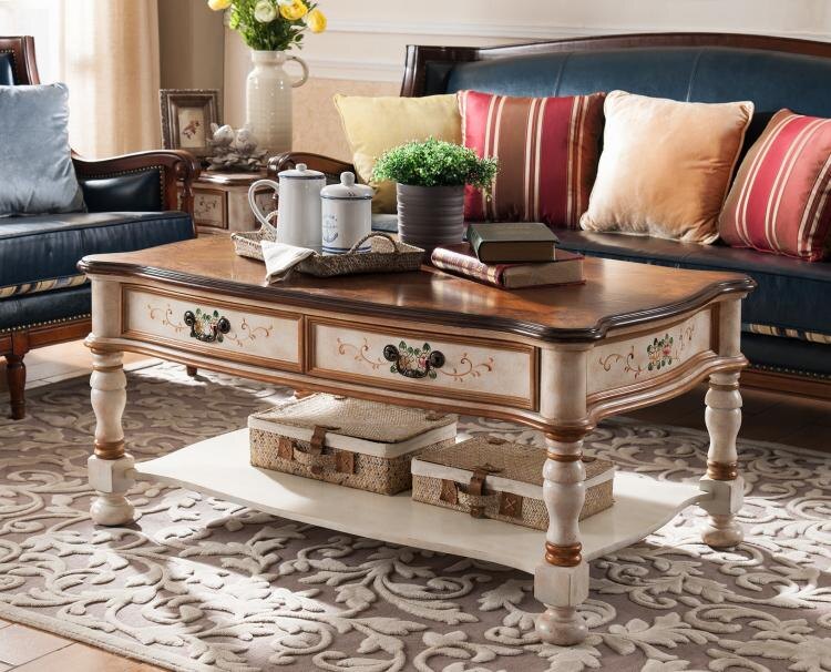 Журнальный стол Cilan 120, белый
