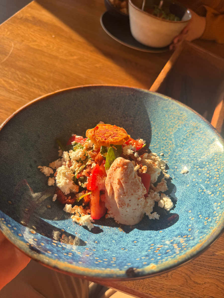 Салат из помидоров в 5 состояниях 