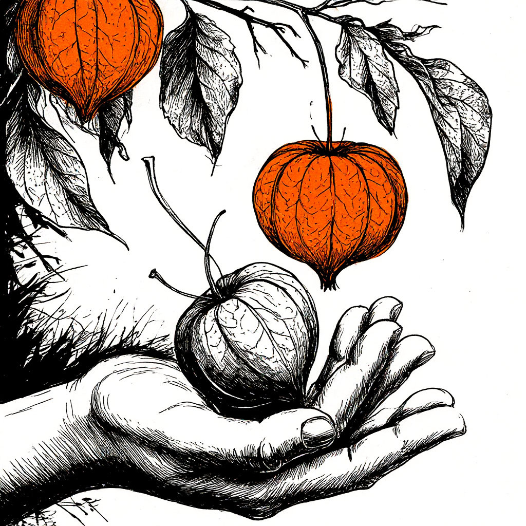 Инки видели в золотых ягодах физалиса заточенное в фонарик солнце, дарованное богами для пропитания и света.