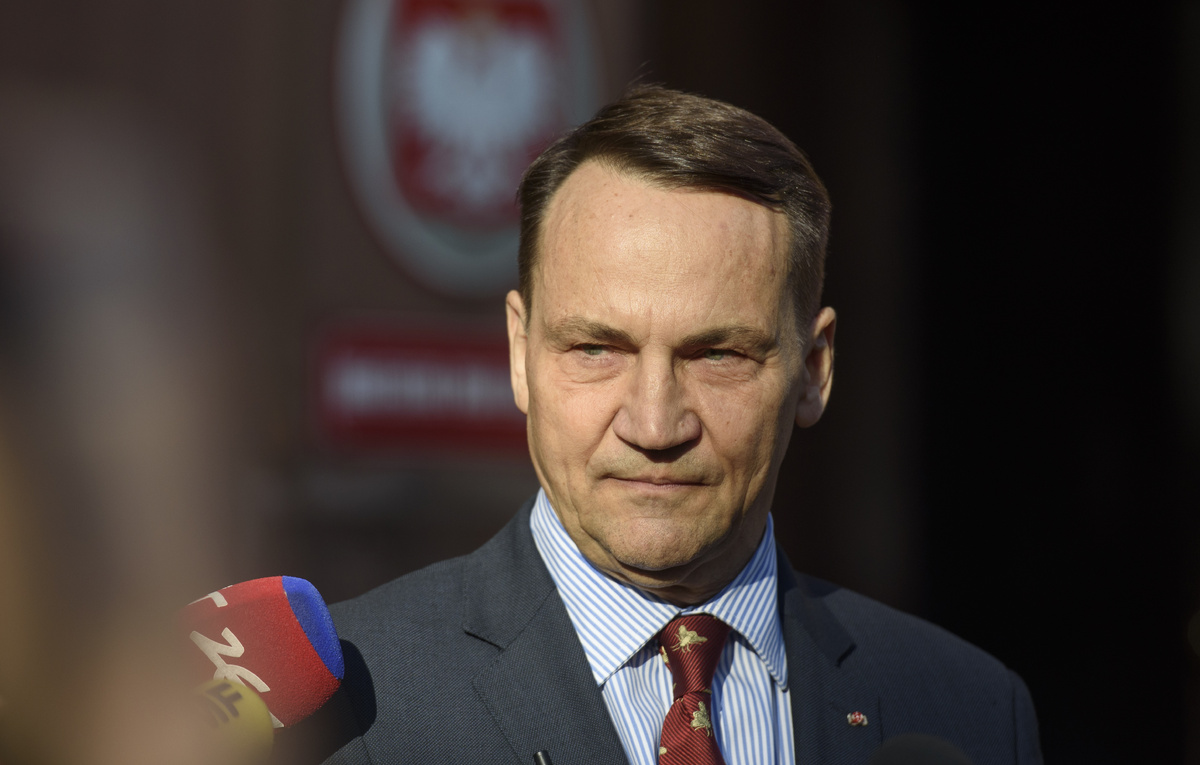    Глава МИД Польши Радослав Сикорский  Aleksander Kalka via Reuters Connect